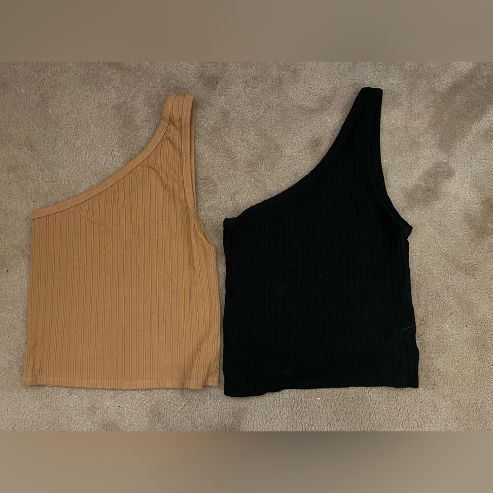 American Eagle One Shoulder Tanks